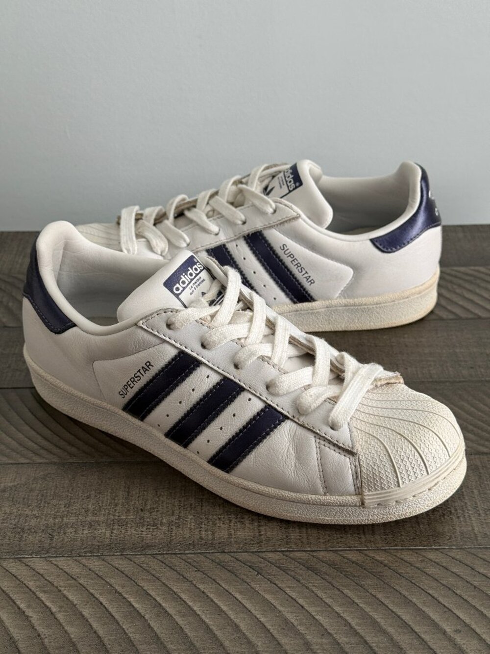Adidas Superstar White Sneakers  Women's Size 7